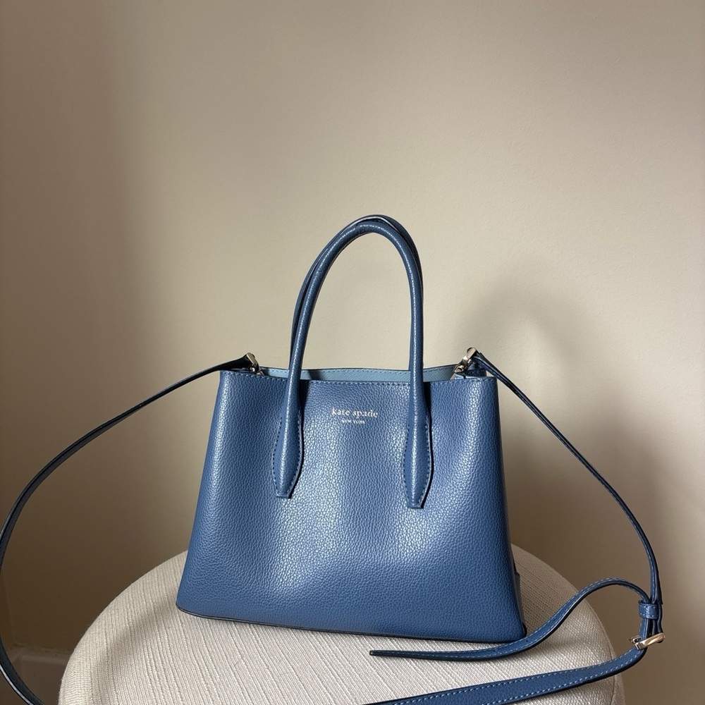 kate spade Blue Leather Satchel